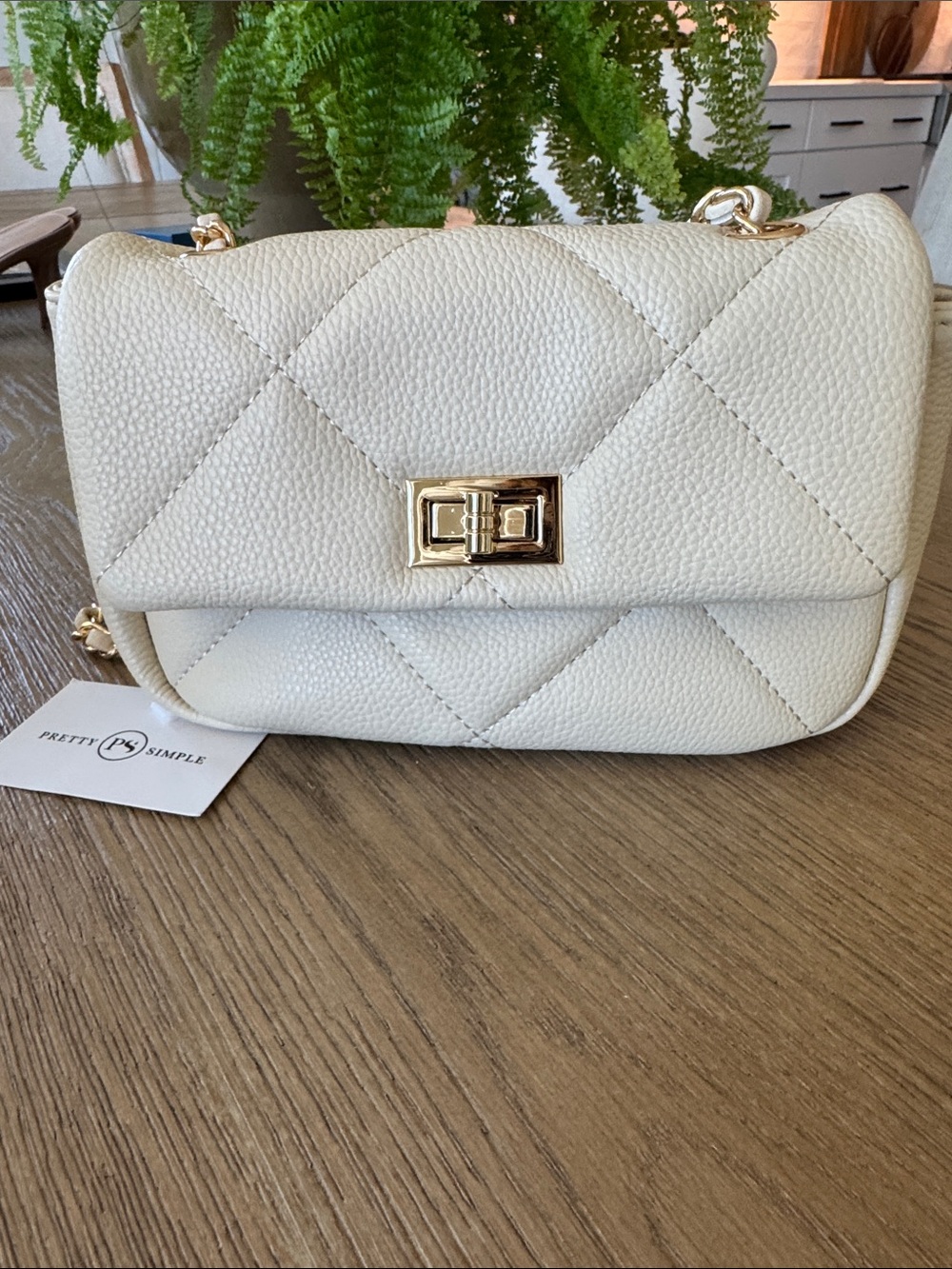 NWT Pretty Simple Queenie Quilted Crossbody Bag - Picture 4 of 5